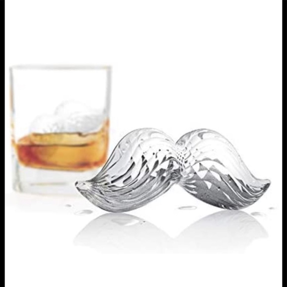 Tevolo Mustache Ice Molds Set of 2 - Picture 3 of 4